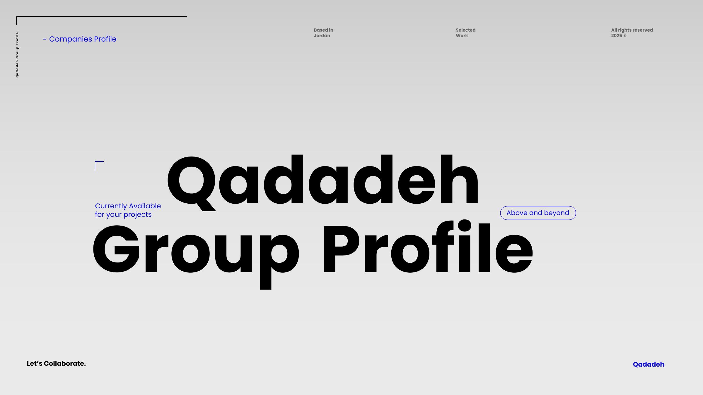Qadadeh Group Profile cover