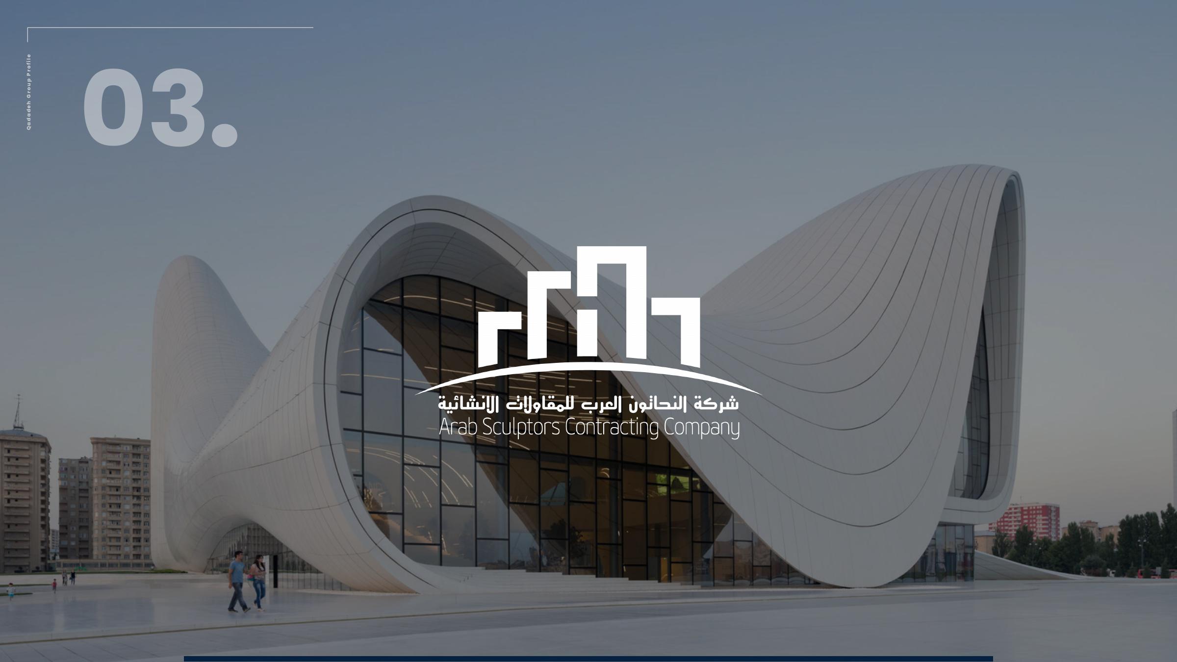 Selected spread 6 from the Qadadeh Group company profile