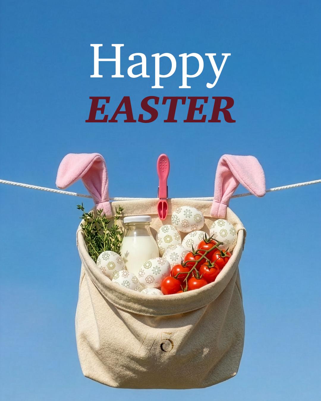Studio 5 Easter campaign poster